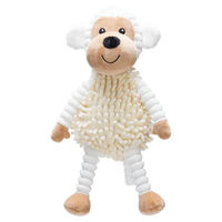 Produktbild von Beeztees Hundespielzeug Eco Affe Jeppe Plüschspielzeug aus Fleece Beige 36x30cm