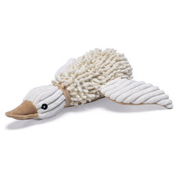 Produktbild von Beeztees Hundespielzeug Eco Ente Jago aus Fleece in Beige
