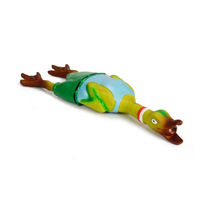 Produktbild von Beeztees Hundespielzeug Ente aus Latex mit Quietschfunktion bunt - 1 Stk.