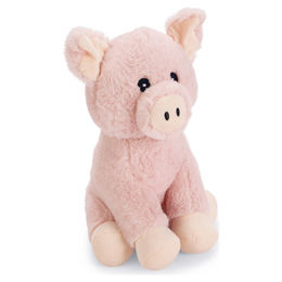 Beeztees Hundespielzeug Gino Schwein aus Plüsch Rosa 25x19x18 cm – Bild 1 von 3