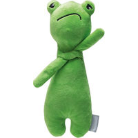 Produktbild von Beeztees Hundespielzeug Grumpy Froggy Plüsch Grün
