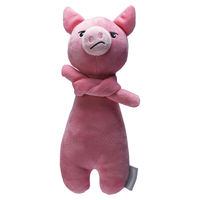 Produktbild von Beeztees Hundespielzeug Grumpy Knor aus Plüsch in Rosa