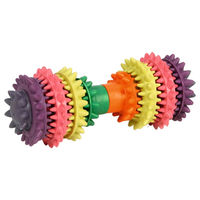 Produktbild von Beeztees Hundespielzeug Gummihantel zur Zahnpflege