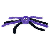 Produktbild von Beeztees Hundespielzeug Halloween Spinne Spidy Plüsch lila schwarz