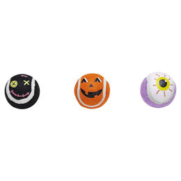 Beeztees Hundespielzeug Halloween Tennisbälle aus Filz in Bunt für Hunde – Bild 1 von 4