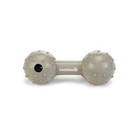 Produktbild von Beeztees Hundespielzeug Hantel aus Gummi mit Glocke Beige