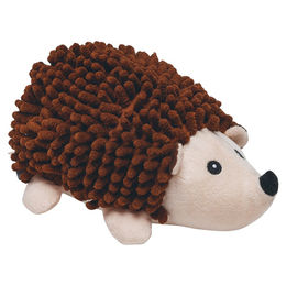 Beeztees Hundespielzeug Igel Spike aus braunem Plüsch – Bild 1 von 2
