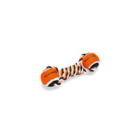 Produktbild von Beeztees Hundespielzeug Jef Baumwollknoten mit Tennisball bunt 22x7x6,3 cm