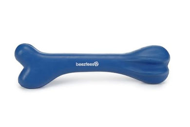 Produktbild von Beeztees Hundespielzeug Knochen aus Gummi Blau 20cm