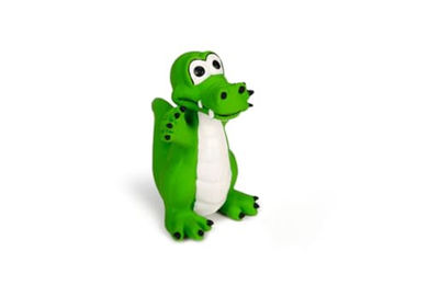 Beeztees Hundespielzeug Krokodil aus Latex Grün 12 cm - 12 cm – Bild 1 von 3