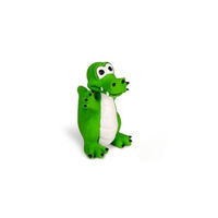 Produktbild von Beeztees Hundespielzeug Krokodil aus Latex Grün 12 cm - 12 cm