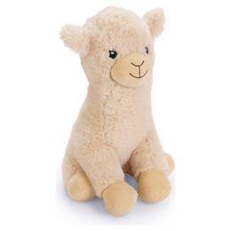 Produktbild von Beeztees Hundespielzeug Lama Pep Plüsch Kuschelspielzeug Beige 28x19x20 cm