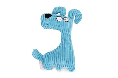 Beeztees Hundespielzeug Luz Blau Plüsch Quietschspielzeug für Hunde – Bild 1 von 9
