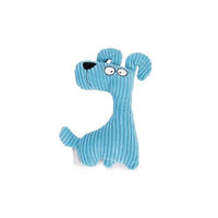 Produktbild von Beeztees Hundespielzeug Luz Blau Plüsch Quietschspielzeug für Hunde
