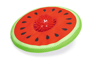 Produktbild von Beeztees Hundespielzeug Melone Spikie Frisbee aus Neopren in Rot
