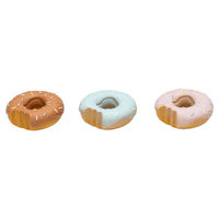 Produktbild von Beeztees Hundespielzeug Puppy Donuts Jum Kauspielzeug aus Latex für Welpen bunt