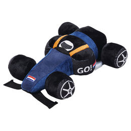 Beeztees Hundespielzeug Rennwagen Go blau aus Plüsch – Bild 1 von 5