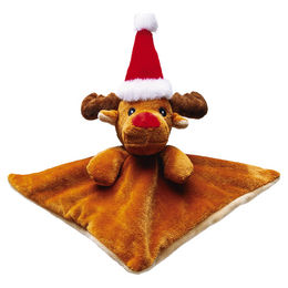 Beeztees Hundespielzeug Rentier aus braunem Plüsch – Bild 1 von 4