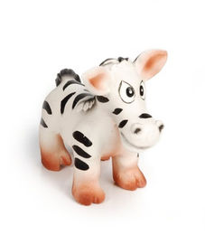 Beeztees Hundespielzeug Safari Tiere Afri Wurfspielzeug aus Latex für Welpen in verschiedenen Farben - 1 Stk. – Bild 1 von 6