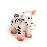 Produktbild von Beeztees Hundespielzeug Safari Tiere Afri Wurfspielzeug aus Latex für Welpen in verschiedenen Farben - 1 Stk.