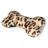 Produktbild von Beeztees Hundespielzeug Safari Yari Plüsch schwarz/braun - 18 cm