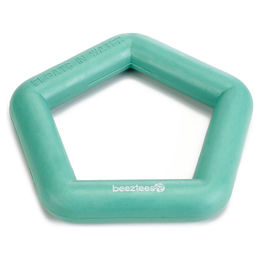 Beeztees Hundespielzeug Schwimmring aus Gummi in Mint Grün 15 cm Wurfspielzeug – Bild 1 von 5