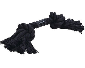 Beeztees Hundespielzeug Spieltau aus Baumwolle Schwarz Größe M - 205 g – Bild 1 von 4