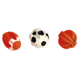 Produktbild von Beeztees Hundespielzeug Sportball aus Kunststoff Größe S - 10 cm