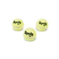 Produktbild von Beeztees Hundespielzeug Tennisball mit Squeaker Gelb 3 Stück 5 cm