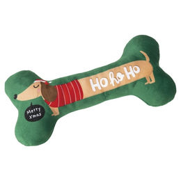 Beeztees Hundespielzeug Xmas Knochen grün – Bild 1 von 1
