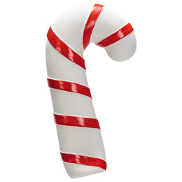 Beeztees Hundespielzeug Xmas Zuckerstange aus Latex mit Quietschfunktion in Rot – Bild 1 von 3
