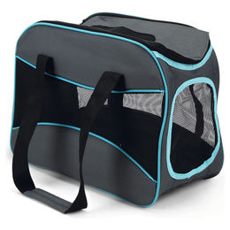 Beeztees Hundetragetasche Uconi Transportbox aus Nylon in Grau – Bild 1 von 5