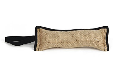 Produktbild von Beeztees Hundetraining Dummy aus Jute mit Seil Braun