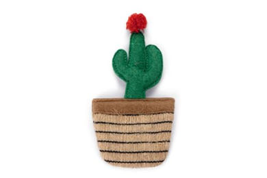 Beeztees Interaktives Katzen-Spielzeug Kaktus mit Catnip aus Plüsch 12x6 cm – Bild 1 von 1