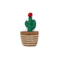 Produktbild von Beeztees Interaktives Katzen-Spielzeug Kaktus mit Catnip aus Plüsch 12x6 cm