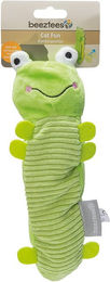 Beeztees Interaktives Katzenspielzeug Bewegende Raupe aus Plüsch Grün USB wiederaufladbar – Bild 1 von 4