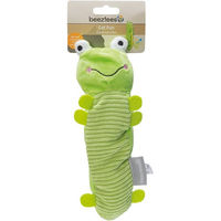 Produktbild von Beeztees Interaktives Katzenspielzeug Bewegende Raupe aus Plüsch Grün USB wiederaufladbar