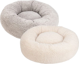 Beeztees Jaxx Orthopädisches Hundebett mit Memory Foam in Beige 70 x 70 x 25 cm – Bild 1 von 6