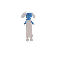 Produktbild von Beeztees K&BZ FLATINO Elefant Plüschtier Hundespielzeug Blau Grau 41 x 22 x 10 cm