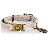Produktbild von Beeztees K&Bz Hundehalsband Velura Grau verstellbar 20-30 cm
