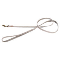 Produktbild von Beeztees K&Bz Hundeleine aus Velours in Grau 120 cm - 2000 g