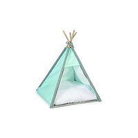 Produktbild von Beeztees K&Bz Hundezelt Tipi Aika für Welpen Blau 55 x 55 x 85 cm 2000 g