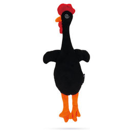 Beeztees K&BZ Plüschspielzeug Huhn für Hunde Schwarz 40 x 10 x 5 cm – Bild 1 von 2
