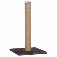 Produktbild von Beeztees Katzen Kratzstamm LESLEY Kratzbaum für Katzen aus Jute und Seil 35 x 35 x 60 cm in Braun und Beige