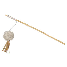 Beeztees Katzenangel Febe aus Naturmaterial und Plüsch für Katzen – Bild 1 von 3