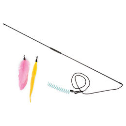 Produktbild von Beeztees Katzenangel Kocka für Kitten mit 3 Spielzeugen 75 cm