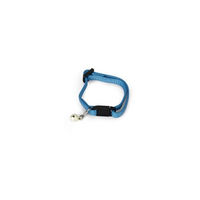 Produktbild von Beeztees Katzenhalsband aus Nylon in Blau mit Glöckchen verstellbar 16-23 cm x 8 mm