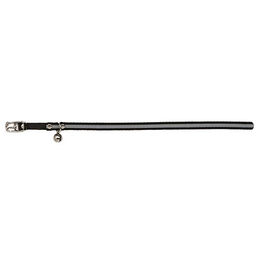 Beeztees Katzenhalsband aus Nylon reflektierend schwarz verstellbar 24-29cm - 32 cm – Bild 1 von 2