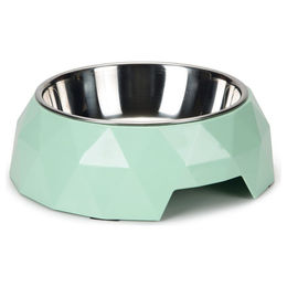 Beeztees Katzennapf Diamond grün aus Melamin 160 ml - 160 ml – Bild 1 von 2