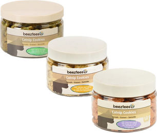 Beeztees Katzensnack Catnip Cookies Huhn 55 g - 55 g – Bild 1 von 2